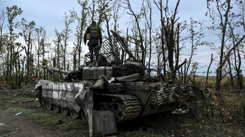 Moscou annonce des "frappes massives" face aux perc&eacute;es ukrainiennes