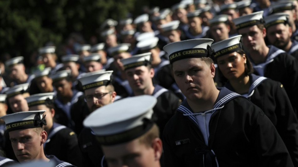 Australia's PM condemns heckling at Anzac Day services