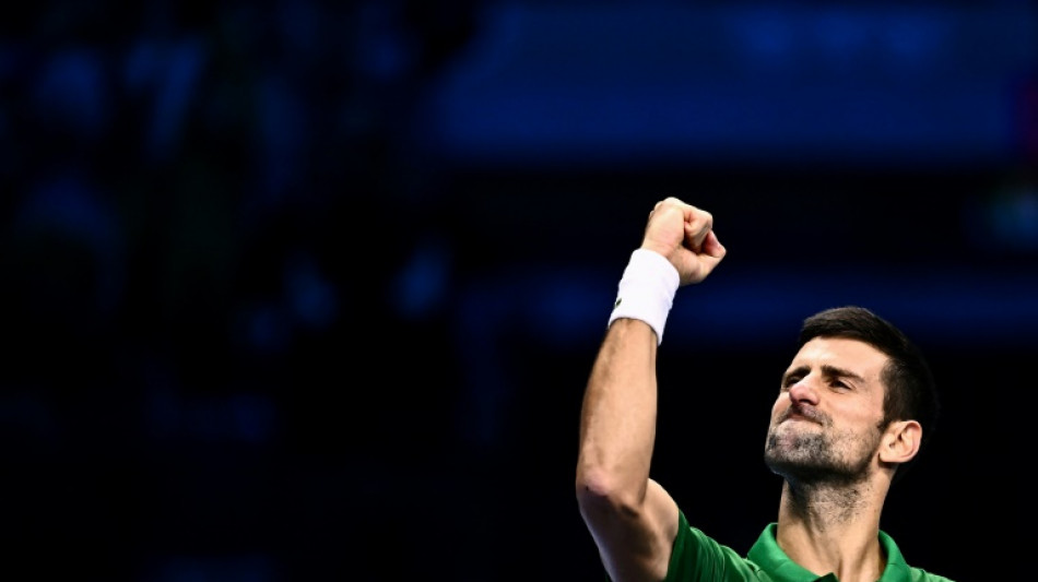 Djokovic dispatches Tsitsipas in ATP Finals opener
