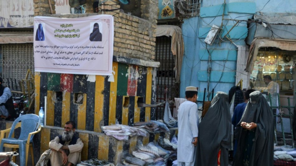 Afghanistan: les femmes sans voile int&eacute;gral "essayent de ressembler &agrave; des animaux", selon les talibans