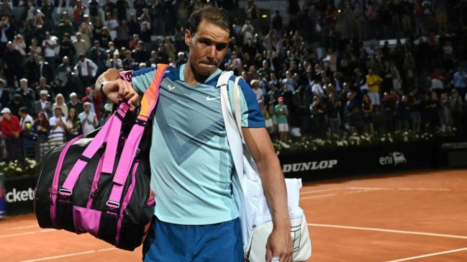 Tennis: Nadal, blessé, éliminé par Shapovalov en 8es de finale à Rome