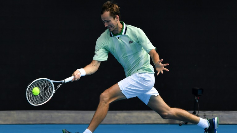 Medvedev eases into second round to begin title charge