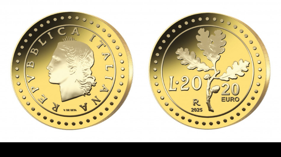 La moneta da 20 Lire rivive nella Collezione numismatica 2025