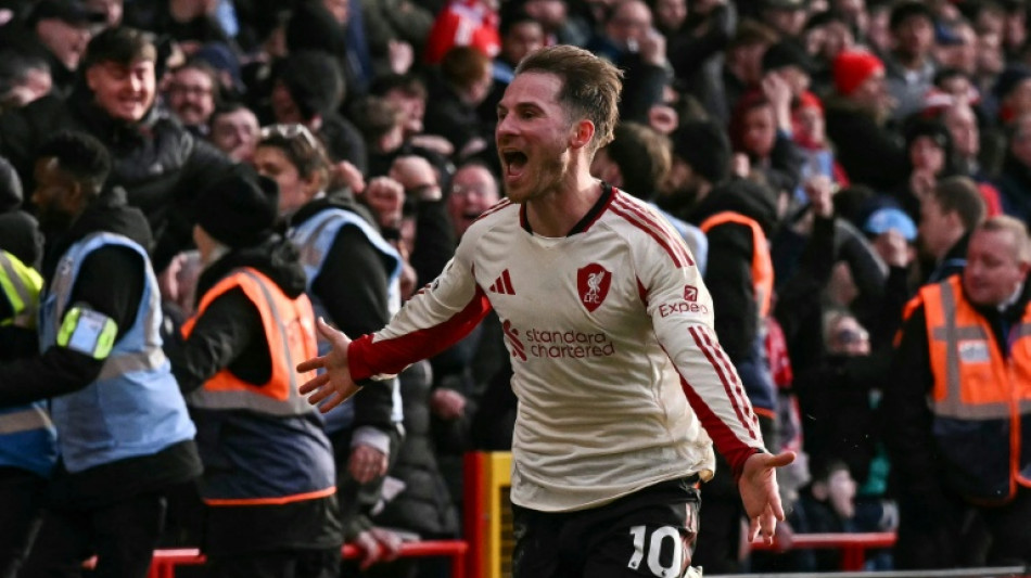 Liverpool boss Slot encouraged by Mac Allister's return to form