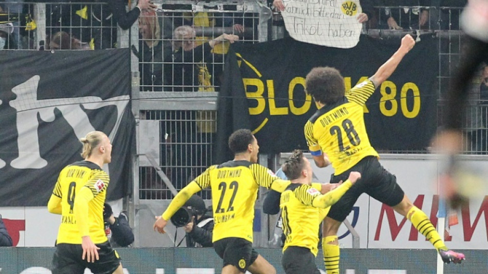 Late Witsel winner helps Dortmund cut Bayern's lead in Bundesliga