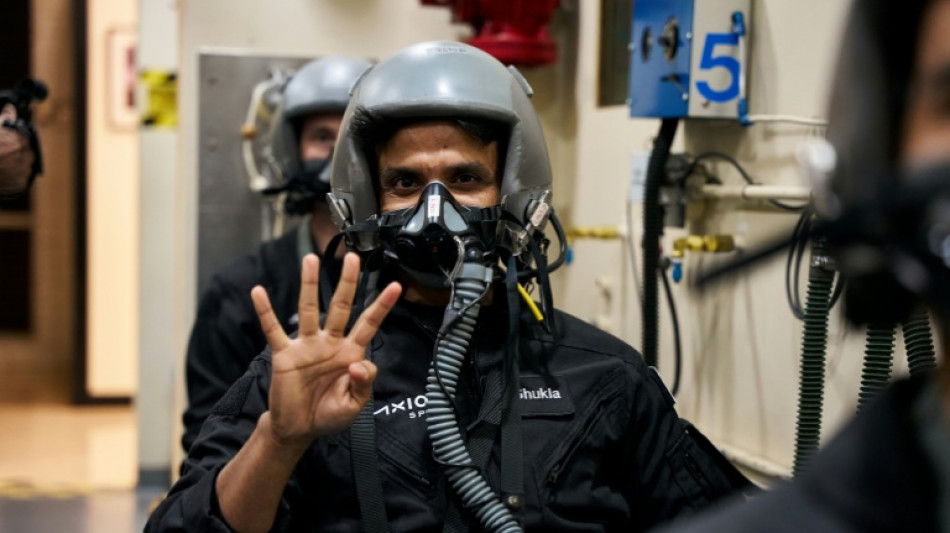 Fighter pilot takes next giant step for India's space plans