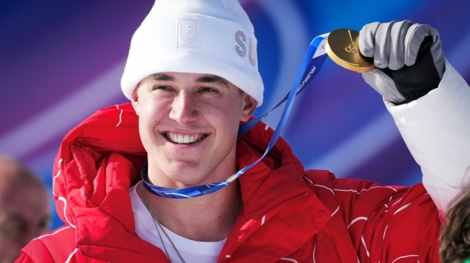 Swiss joy as Von Allmen wins first gold of Winter Olympics