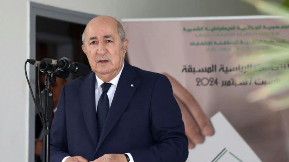 Algeriens Pr&auml;sident Tebboune klar wiedergew&auml;hlt - Aber nur geringe Beteiligung