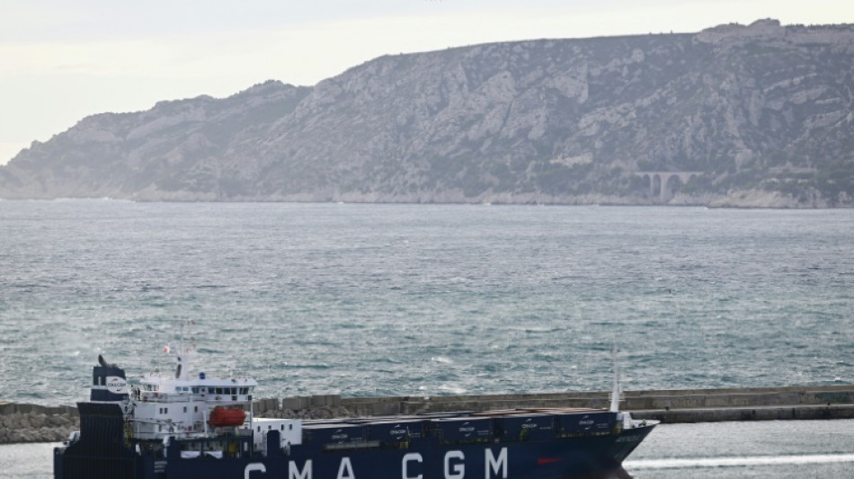 Französisches Schiff mit Hilfsgütern für die Ukraine legt in Marseille ab