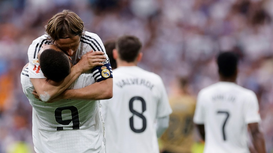 Mbappe double as Real Madrid wave goodbye to Ancelotti, Modric