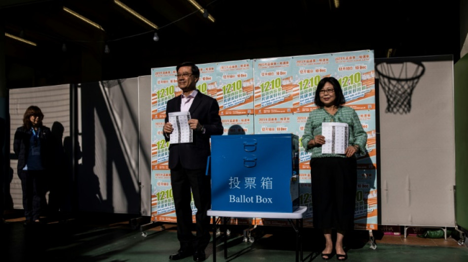 Hong Kong election sees lowest-ever turnout with dissent banned