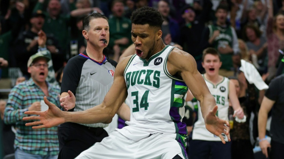 Giannis hits 42 as Bucks edge Celtics for NBA series lead