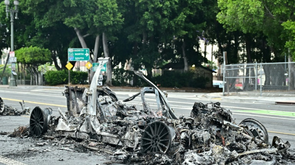 Trump: Ohne Nationalgarde-Einsatz w&auml;re LA "komplett ausradiert" worden