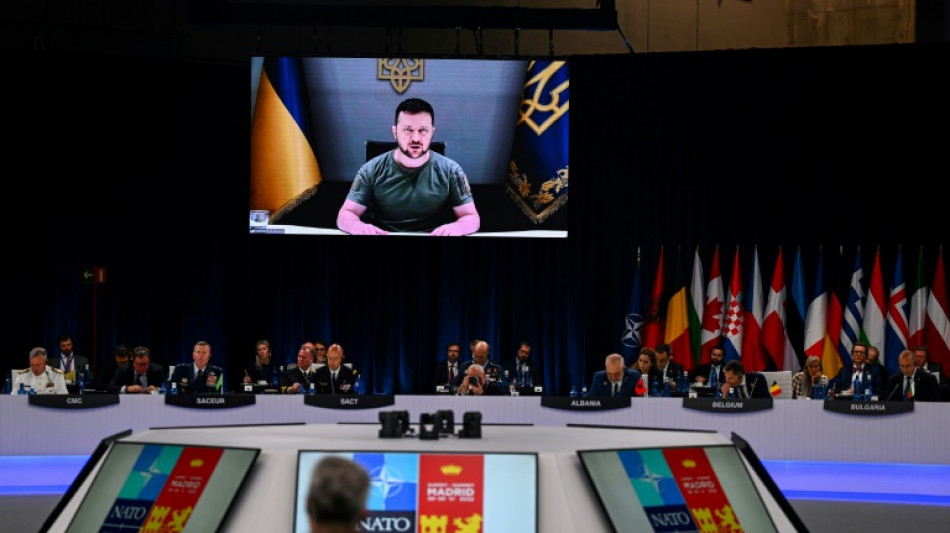 Selenskyj bittet bei Nato-Gipfel um moderne Waffen und finanzielle Unterstützung