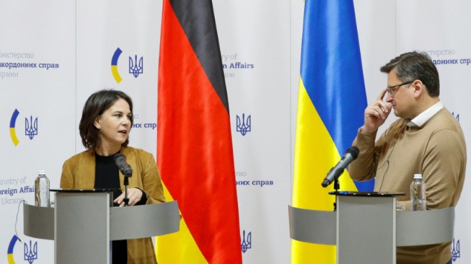 Baerbock kündigt Wiedereröffnung der deutschen Botschaft in Kiew an