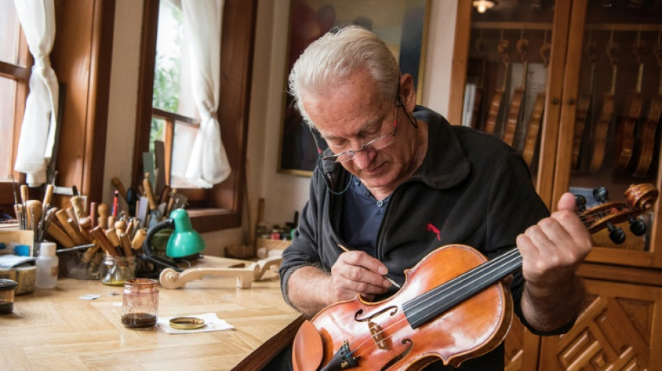 North Macedonia violin maker pursues the perfect pitch
