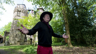Aux Pays-Bas, "Seigneur Gregorious" a construit un château dans son jardin