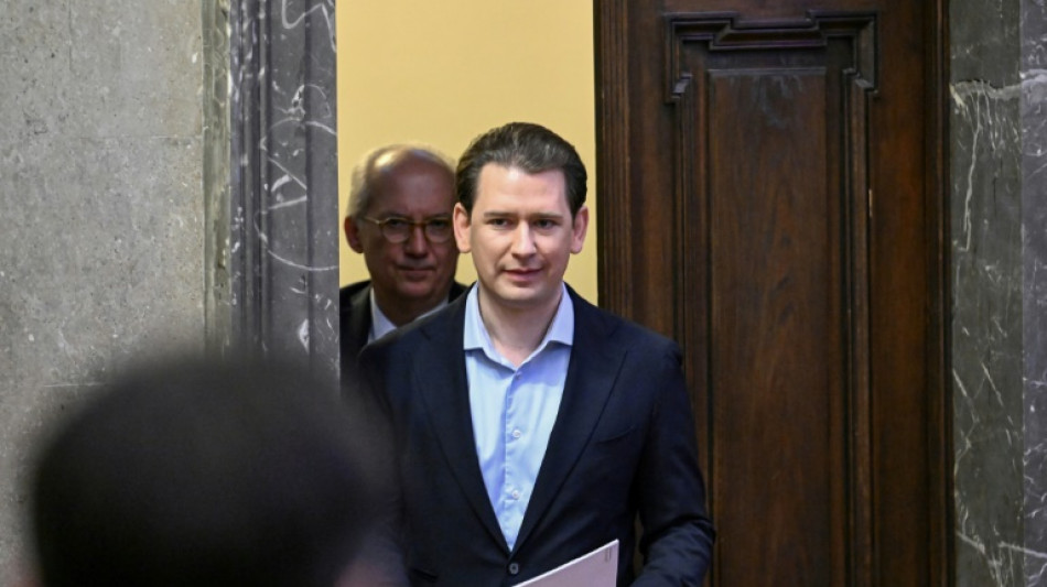 L'ancien chancelier autrichien Sebastian Kurz reconnu coupable de faux t&eacute;moignage