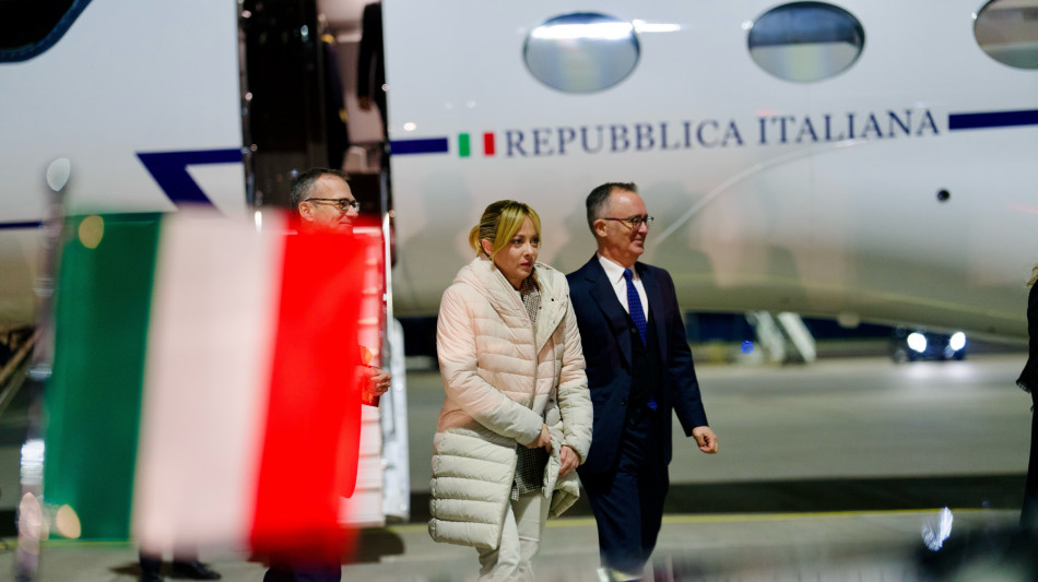 Meloni al summit sull'Ucraina, mi aspetto passi in avanti