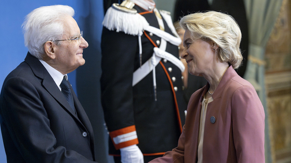 Von der Leyen a Mattarella, l'Europa la aspetta presto in forma
