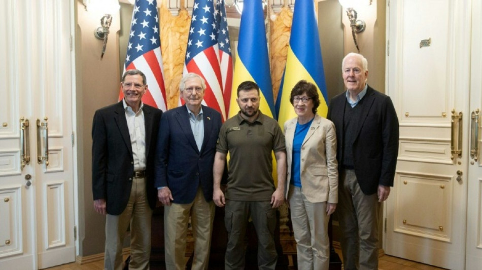 US-Parlamentarierdelegation unter Leitung von Mitch McConnell in Kiew