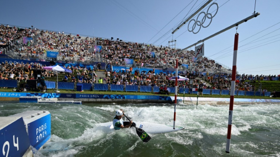Ana S&aacute;tila vai &agrave; final da categoria C1 na canoagem slalom dos Jogos de Paris
