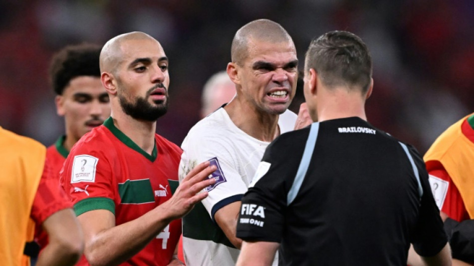 Pepe and Fernandes blast Argentine referee after Portugal exit
