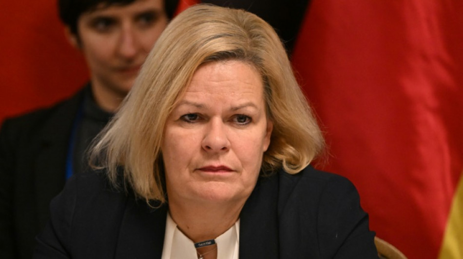 Faeser will mit B&uuml;ndel von Ma&szlig;nahmen rechtsextremistische Netzwerke zerschlagen