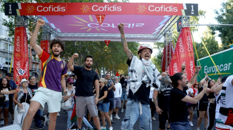 Pro-Palestinian protestors invading Vuelta course 'unacceptable': organisers