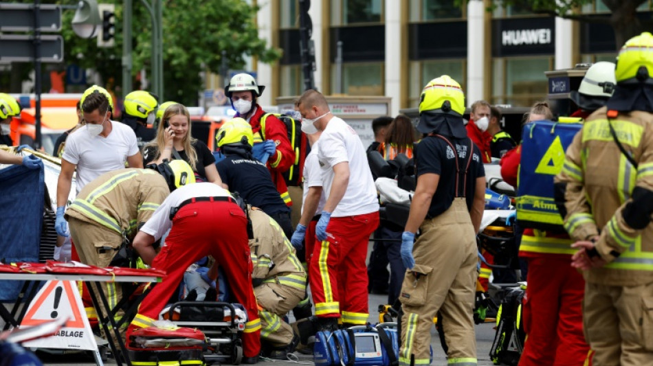 Une enseignante tu&eacute;e, de nombreux bless&eacute;s par une voiture lanc&eacute;e sur des pi&eacute;tons &agrave; Berlin