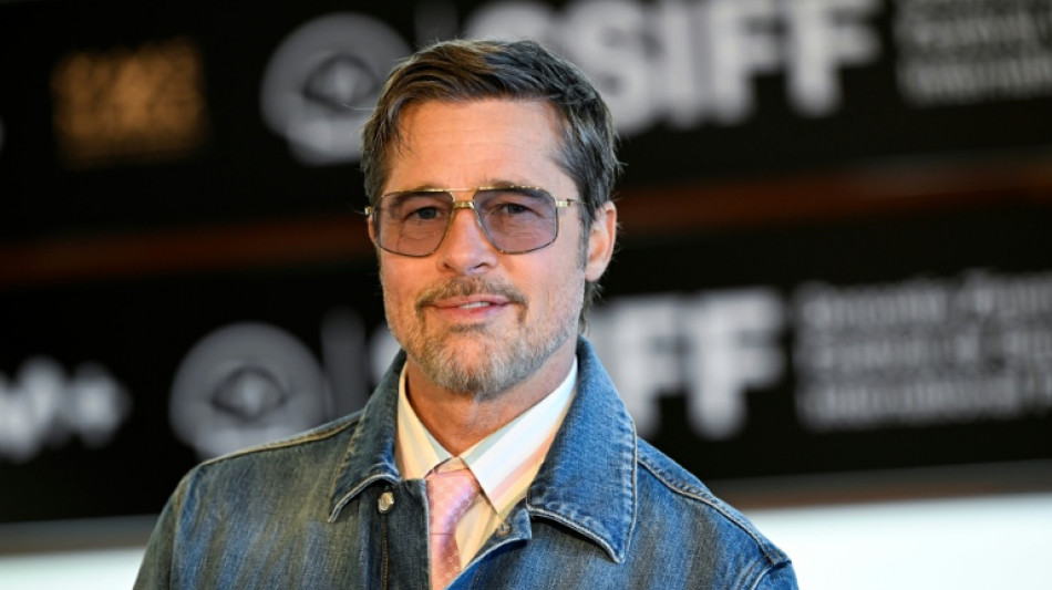 Brad Pitt says working with dog co-star was 'really moving'