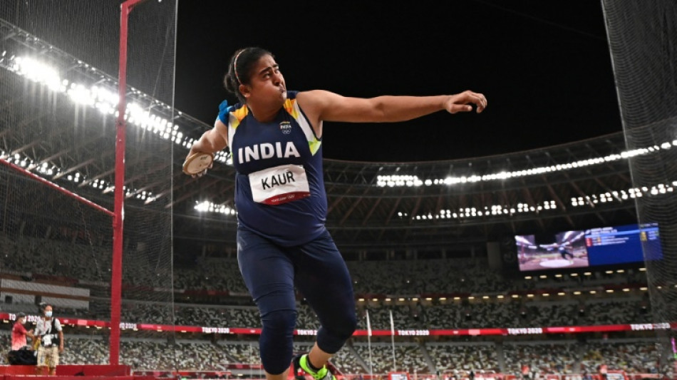 Indian Olympic discus thrower suspended after failing dope test
