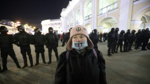 M&aacute;s de 5.000 manifestantes arrestados en Rusia por las protestas contra la intervenci&oacute;n en Ucrania