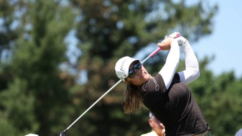 Kupcho defies difficult winds to grab LPGA lead in Michigan