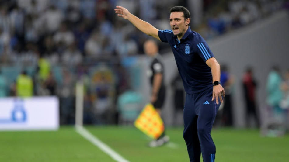 Novice Scaloni looks to outwit master Van Gaal at World Cup
