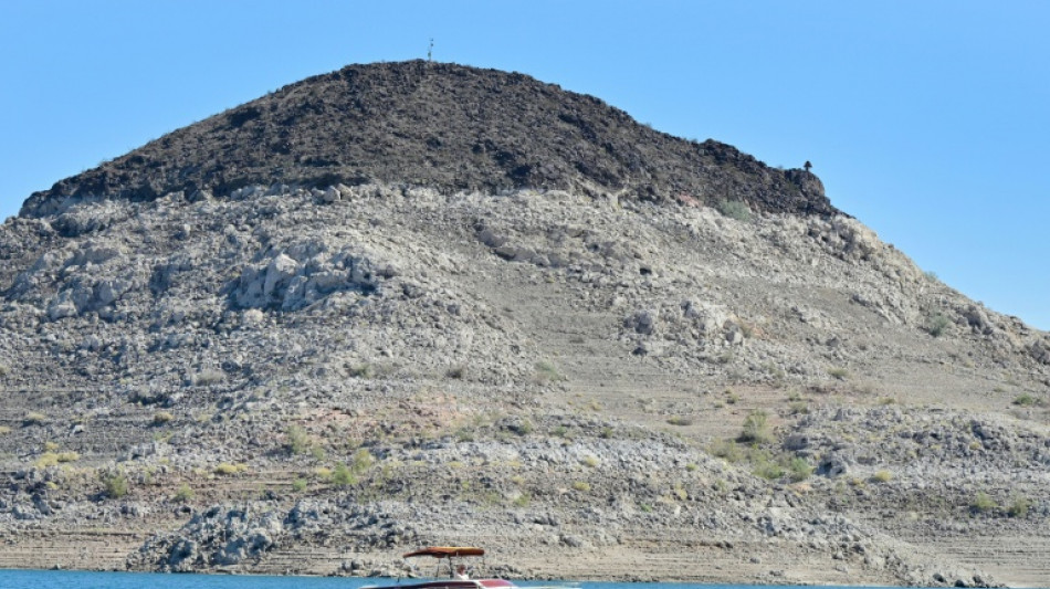 Aux Etats-Unis, le lac Mead, miroir am&eacute;ricain du changement climatique