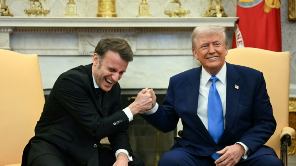 Trump verk&uuml;ndet w&auml;hrend Macron-Besuch Wirtschaftsgespr&auml;che mit Putin 