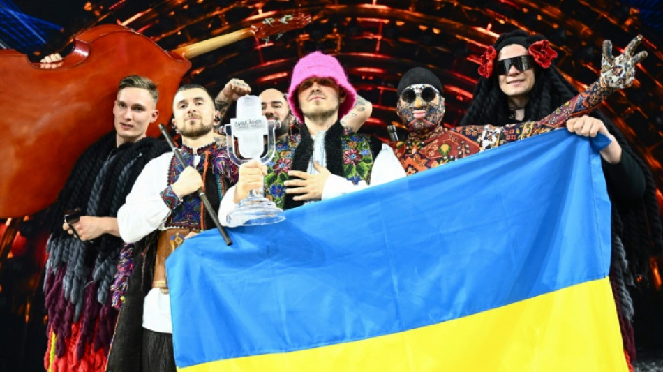 Rapping, breakdancing Ukrainians win Eurovision in musical morale boost