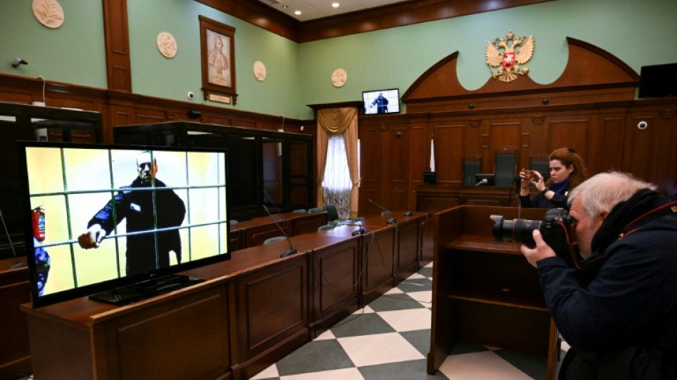La justice russe examine en appel la condamnation de Navalny &agrave; neuf ans de prison