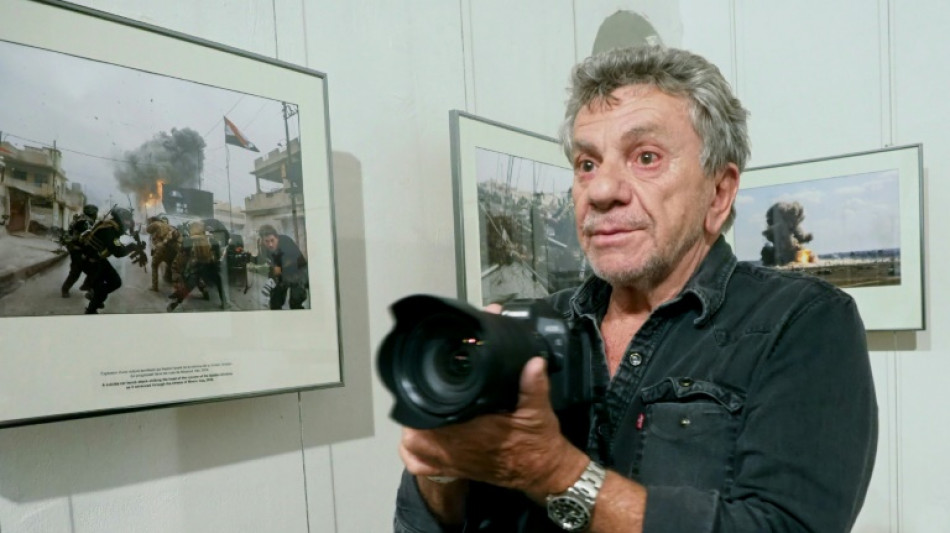 Le photographe de guerre Patrick Chauvel, vedette du 69e album de RSF 