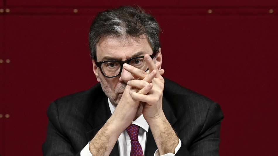 Giorgetti, per taglio tasse ceti medi orizzonte pluriennale
