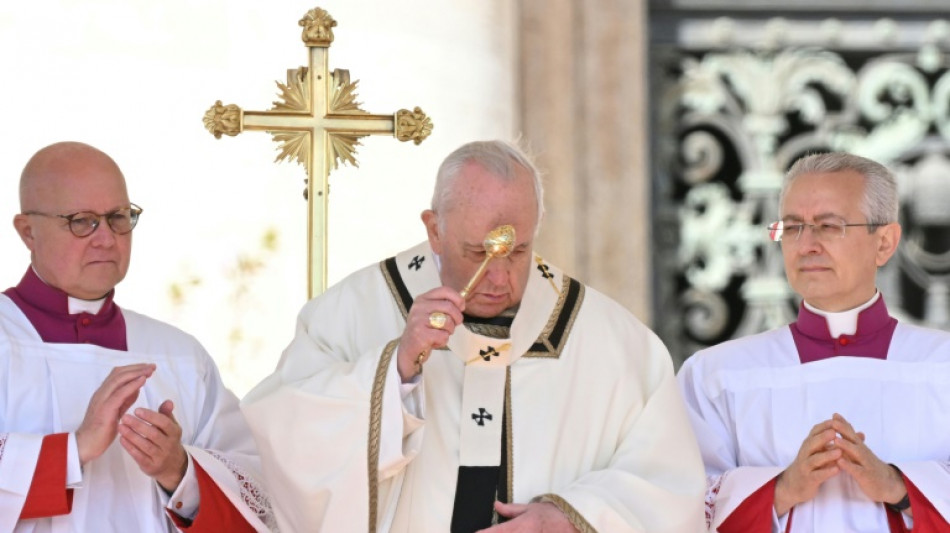 Ukraine: le pape appelle &agrave; "entendre le cri de paix" en cette "P&acirc;ques de guerre"