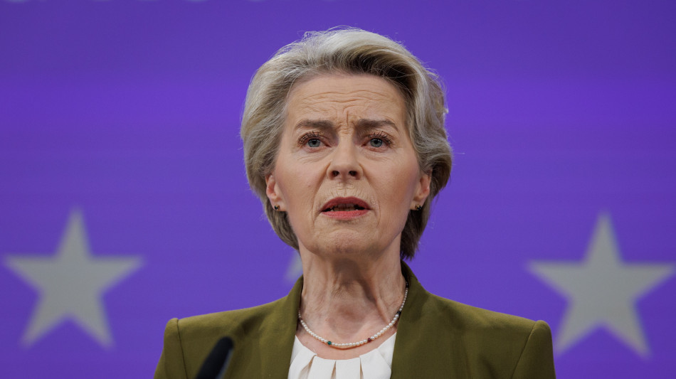 Von der Leyen, al fianco di Kiev fino a quando servir&agrave;