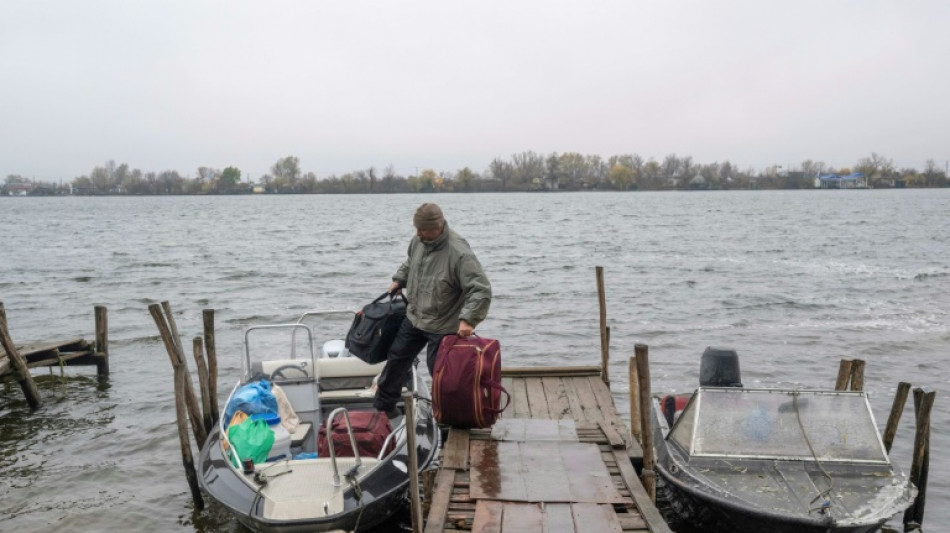 Dans la région de Kherson, des familles séparées, de part et d'autre du Dniepr