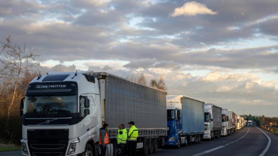 Gro&szlig;e Sch&auml;den f&uuml;r deutsche Unternehmen wegen Grenzblockade polnischer Lkw-Fahrer