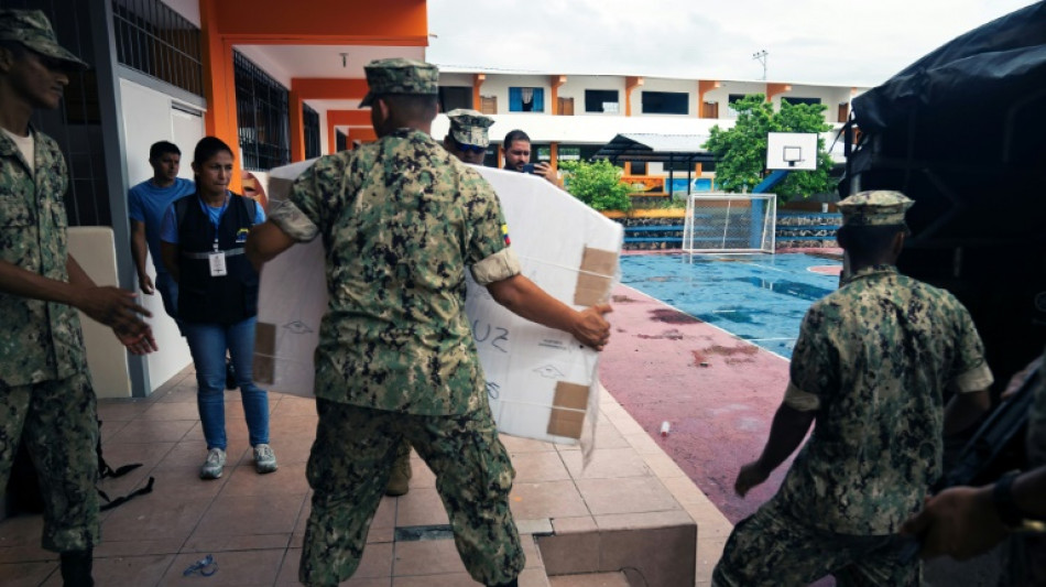 Stichwahl um das Pr&auml;sidentenamt in Ecuador