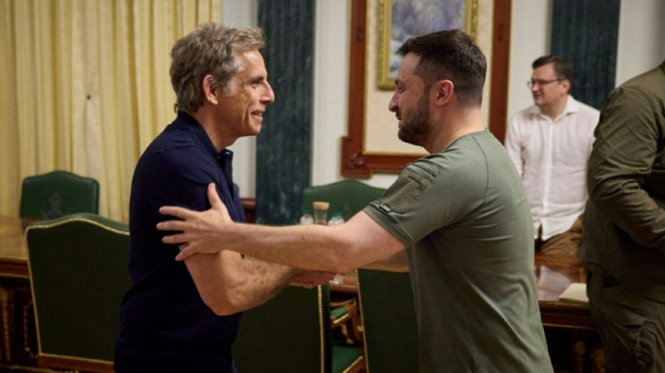 Ben Stiller tells of 'harrowing stories' from Ukraine visit