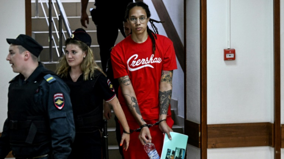 Russie: la basketteuse am&eacute;ricaine emprisonn&eacute;e plaide coupable
