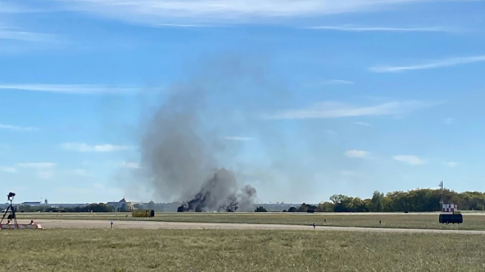 Two dead as WWII planes collide during Dallas air show