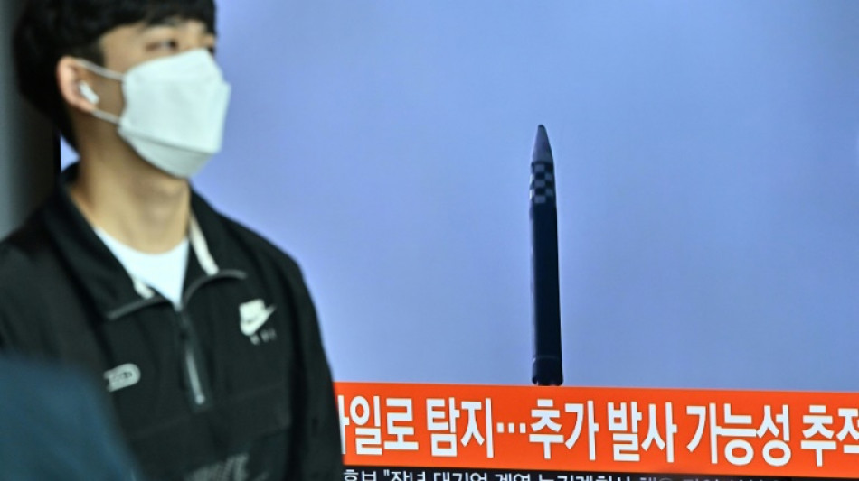 Corea del Norte dispara un "proyectil no identificado"